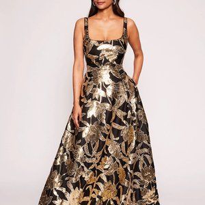 Marchesa Lotus Sequin Gown NWT